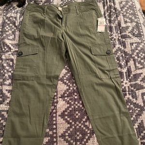 Michael Kors Army Green Cargos sz 10
